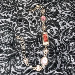 BRIGHTON GEM STONE BRACELET EUC